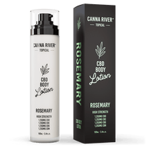 CBD Body Lotion - Broad Spectrum (Non-THC) / Rosemary / 3.4oz - CRA261208-03